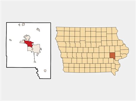 Coralville, IA - Geographic Facts & Maps - MapSof.net