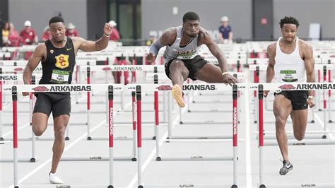 Cordell Tinch was selling cell phones 7 months ago. Now he’s the world’s fastest hurdler this season