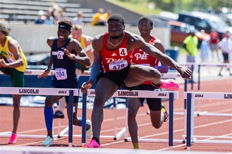 Jun 23, 2023 · Tinch clinches sprint hurdles world lead with 12.96 Less than a month after winning three titles at the Division 2 NCAA Championships, and having twice broken 13 seconds but with wind speeds over the allowable limit, Cordell Tinch finally broke that barrier with legal wind at the Trackwired Arkansas Grand Prix in Fayetteville on Friday. . 
