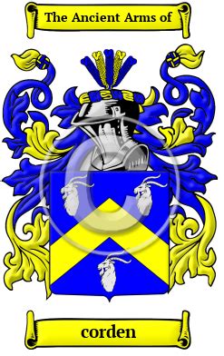 Corden History, Family Crest & Coats of Arms - HouseOfNames