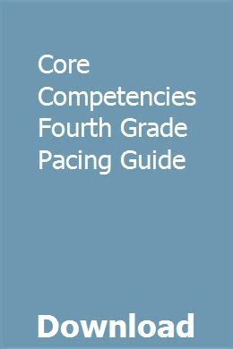 Core competencies fourth grade pacing guide. - How to set ipod shuffle to manual sync.