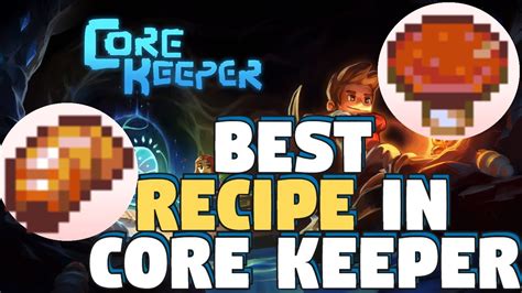Core keeper giant mushroom cooking. Cooking ingredient. Base effects when cooked. +19 food +19% knockback chance for 5 min +5 health every sec for 20 sec. 