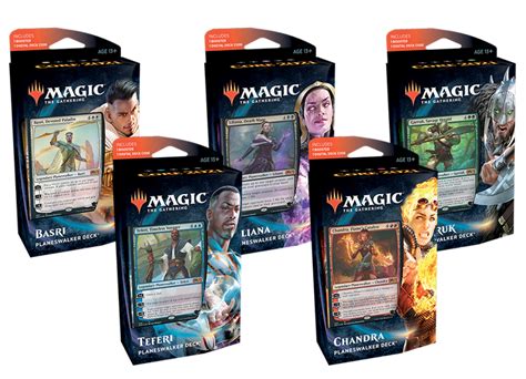 Core set 2021 planeswalker decks mtggoldfish.  Each deck has 25 basic lands, and one is a Showca...