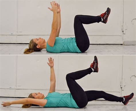 Core träning ryggont