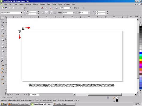 Corel Draw and the Laser Cutter