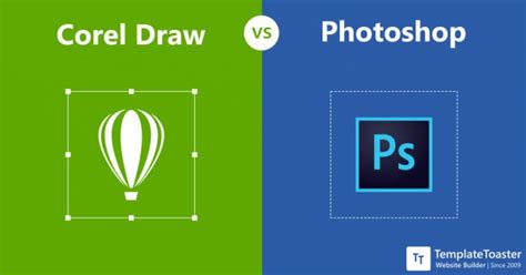 Coreldraw Vs Photoshop When And Why To Use Each Program Templatetoaster Blog