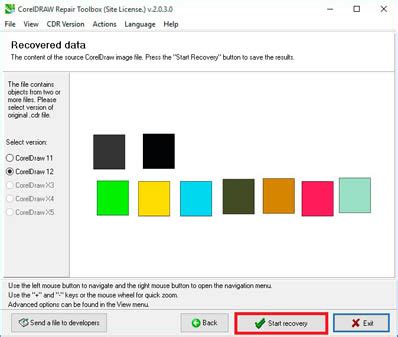 Coreldraw file repair.  Our tool analyses the content of your vector file and is abl...