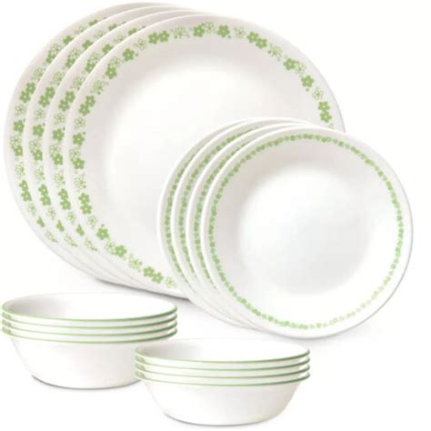 Corelle Spring Blossom Dinnerware 16 Pieces Complete Service