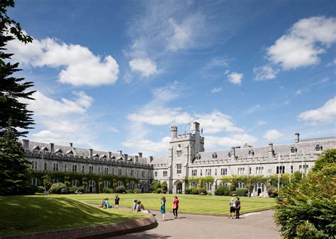 Scene #4 Queen's College / University College, Cork . Taken 55 years after the opening of Queen's College, this image shows what is now known as the Main Quadrangle of University College Cork. Here, over a century ago, the land was less decorative and more horticultural.. 