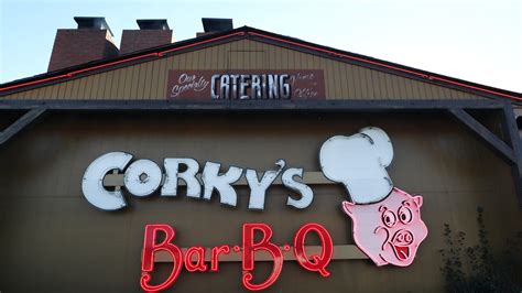 Police said Corky's Ribs & BBQ at 12205 Westhaven Drive in 