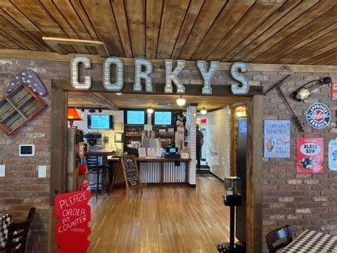 Corkys dawg house. BBQ Burgers all around!!! Come see us today on this gorgeous Saturday we are open from 11am to 10pm tonight! Grab a Burger, Dawg, Ribs or Chicken, Philly Cheesesteak or Italian Beef...whatever you're... 