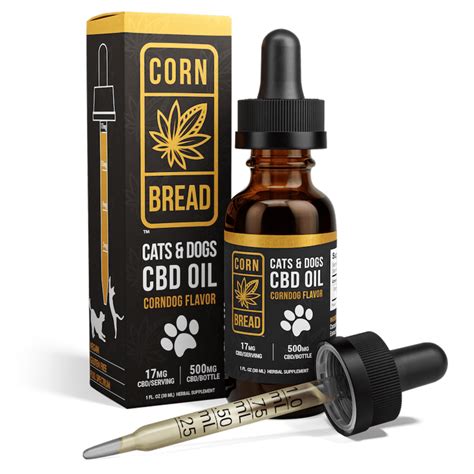 Cornbread Cbd Pet Oil Serving Size