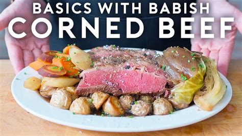 Corned Beef Basics with Babish Long Live The Kitchen