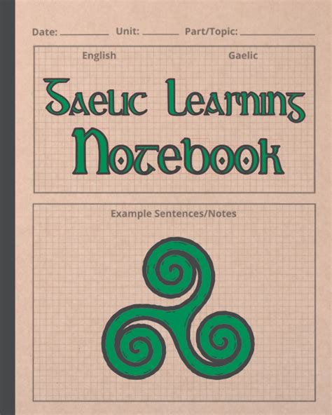 Cornell Notebook For Learning Scottish Gaelic Cor
