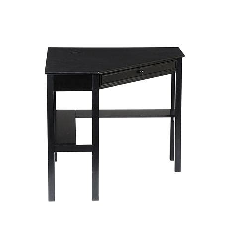 Corner Computer Desk - Black Finish - 6221914 HSN