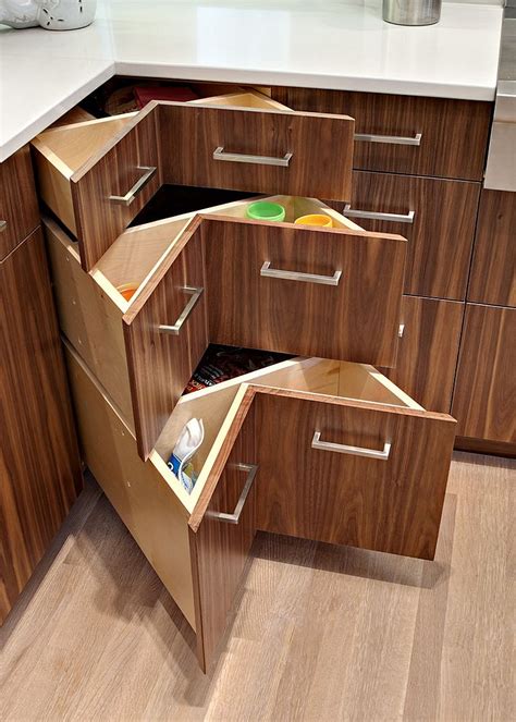 Corner Drawer Kitchen Cabine