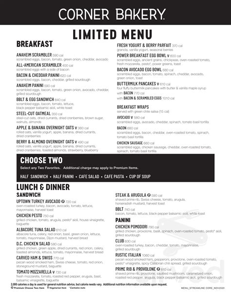 Corner bakery cafe hillsboro menu. Delivery & Pickup Options - 237 reviews of Corner Bakery Cafe "Had a great experience and can't wait to come back and make the Corner Bakery Cafe a regular thing! We started by donating our entire bill to the Children's Cancer Association and choosing from a great menu with more variety than other comparable bakeries/cafes. 