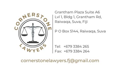 Cornerstone Lawyers Suva - Facebook