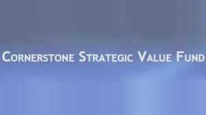About Cornerstone Strategic Value Fund (Get Free Report) Cornerstone Strategic Value Fund, Inc is a closed-ended equity mutual fund launched and managed by Cornerstone Advisors, LLC. The fund invests in public equity markets across the globe. It seeks to invest in stocks of companies operating across diversified sectors.. 
