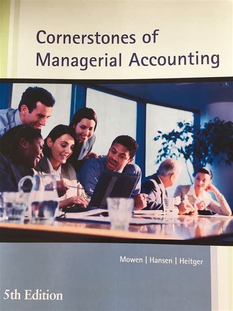 Cornerstones of managerial accounting mowen 5th edition solutions manual. - Re veil national et culture populaire en scandinavie.