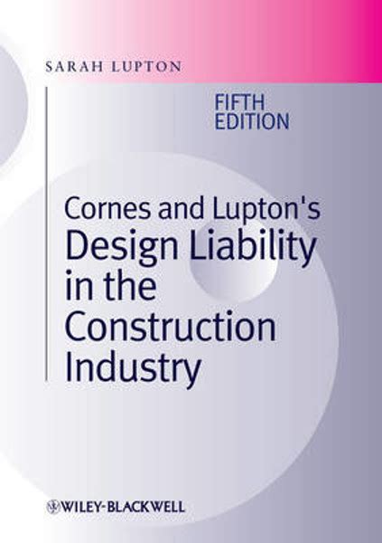 Cornes and luptons design liability in the construction industry. - Cost accounting 6th canadian edition solution manual.