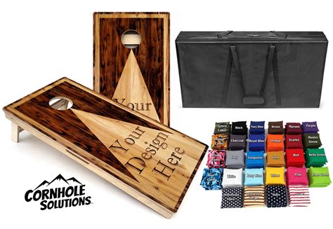 Cornhole solutions. Save $10.00. Pro Style Regulation 6x6 - Rec Cornhole Bags - Checkerboard & Tri Star Bags - Speed 4 & 7 (Set of 4 or 8 Bags) From $39.99 $49.99. This listing is for (4) Rec Cornhole bags. Every bag has a (Slow) side and a Slick (Fast) side. They are often called Stop & Go Bags! *Rec simply means Recreational. These bags are great for players of ... 