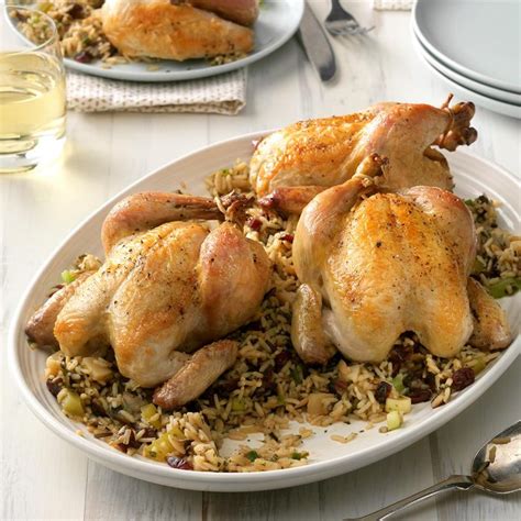 Cornish Hens with Wild Rice and Celery Recipe: How to …