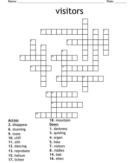 Cornish term for a tourist or visitor - crossword puzzle clues ...