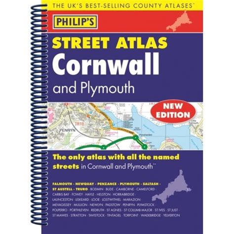 Cornwall Philip`s Street Atlas £12.99 Mirror Online