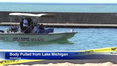 Coroner: Body of man recovered from Lake Michigan in Waukegan