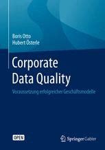 Corporate Data Quality SpringerLink