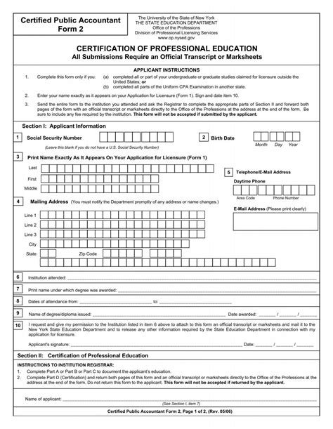 Corporate Practice of the Professions - New York State Education Department