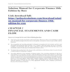 Corporate finance 10th edition solution manual. - El mundo lírico de pedro salinas.