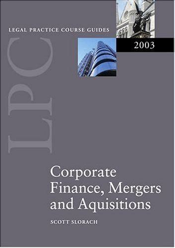 Corporate finance mergers acquisitions 2005 blackstone legal practice course guides. - Amada notching and coping machine manual.