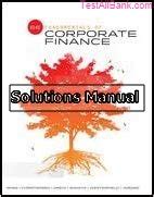 Corporate finance solutions manual 6th edition. - 1998 acura rl scan tool manual.