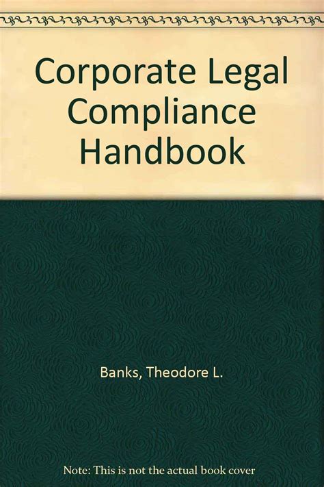 Corporate legal compliance handbook by theodore l banks. - Manual for 300 sx jet ski.