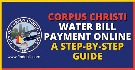 Corpus Christi Water Bill Pay & Customer Service