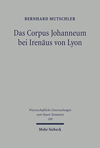 Corpus johanneum bei irenäus von lyon. - Shakespeare shakespeare e il mondo elisabettiano.