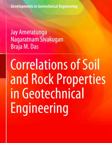 Correlations Of Soil And Rock Properties In Geotechnical Engineering