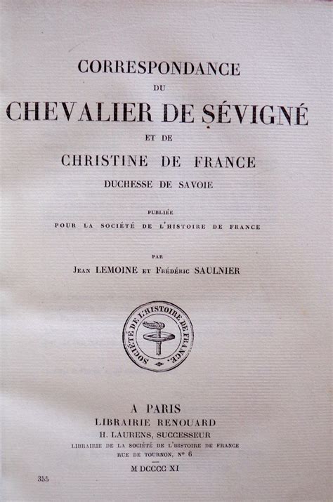 Correspondance du chevalier de sévigné et de christine de france, duchesse de savoie. - Studien zu den slavischen ortsnamen griechenlands.