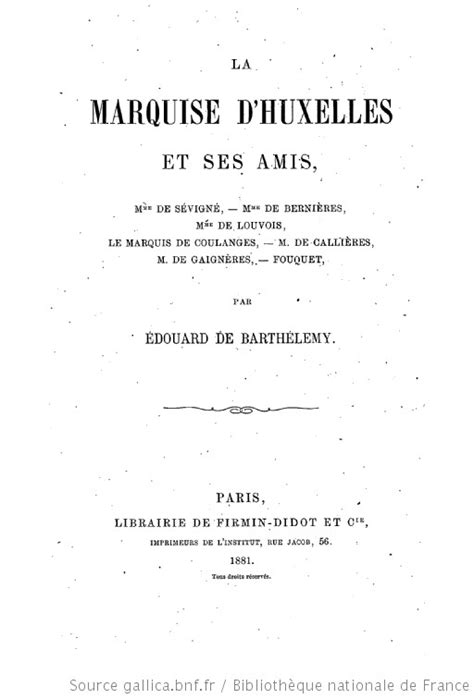Correspondence de la marquise d'huxelles et du marquis de la garde. - Une commune normande sous l'ancien régime.
