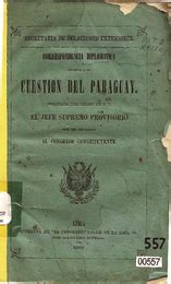 Correspondencia diplomatica relativa a la cuestion del paraguay. - Holden vs commodore workshop manual download.