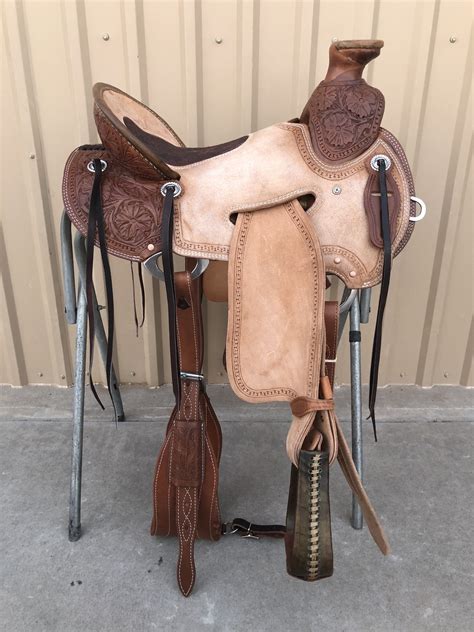 CSA Model No. 349 Corriente Ranch Association Saddle. Key features: This Corriente Ranch Association Saddle is built on a wooden rawhide tree and features with barb wire trim all around. The saddle is compliant with Ranch Association standards. It is available in Sizes 14-inch through 18-inch.. 