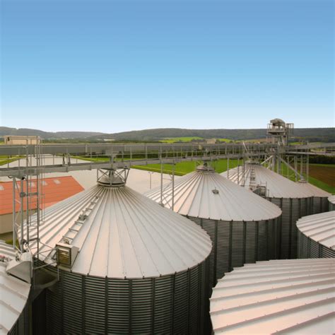 Corrugated Steel Silos Grain Storage Warehousing