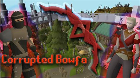 The bow of Faerdhinen (c) is a corrupted version of the Bow of Faerdhinen that does not degrade, with its appearance altered to resemble the corrupted crystal seen within the Corrupted Gauntlet. The bow's colours may be changed to other colours of the Elven Clans by buying crystals from Lliann's Wares in Prifddinas, which cost 500,000 coins each..