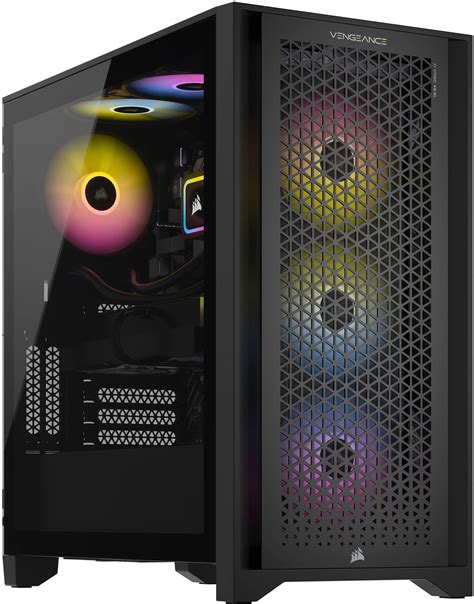 Corsair vengeance i7400. CORSAIR VENGEANCE FROST EDITION i7400 Gaming PC: Intel Core i9-13900K, NVIDIA RTX 4080, 32GB DDR5 5600 MTs Memory, 2TB NVME SSD Step up your game with a CORSAIR VENGEANCE i7400 Series Gaming PC, built with a full range of award-winning CORSAIR components, and powered by a 13th Gen Intel® Core™ processor and … 