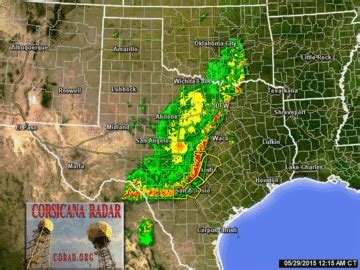 Our normal Texas Radar image should be back up and working now. http://www.corad.org/texas_radar_map.php