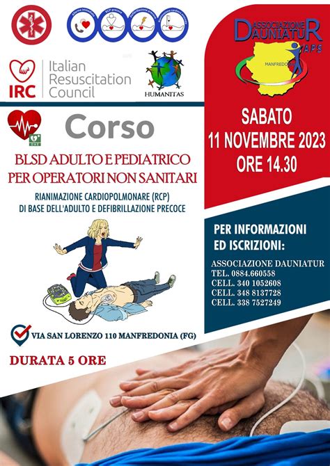 Corso BLSD Primo Soccorso con Defibrillatore - Centro Studi …