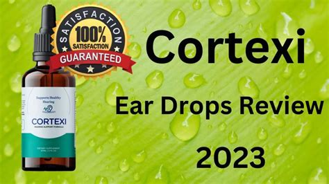 Cortexi Reviews (Fraudulent Exposed 2023) Beware Cortexi Ear Drops for Tinnitus Complaints & Fake Side Effects