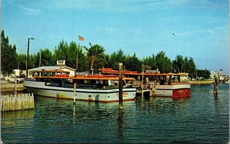 Cortez FL-Florida, Fishing Boats, c1969 Antique Vintage Postcard